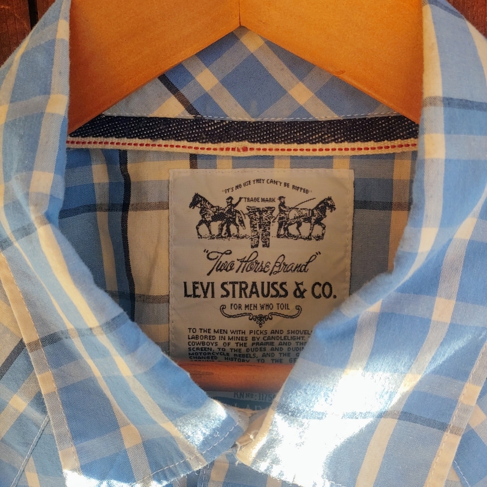 Western Shirt Short Sleeve Levi's Pearl Snaps